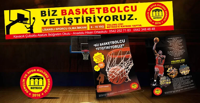 Beykoz Gençlik ve Spor Kulübü'nün reklam çalışmaları