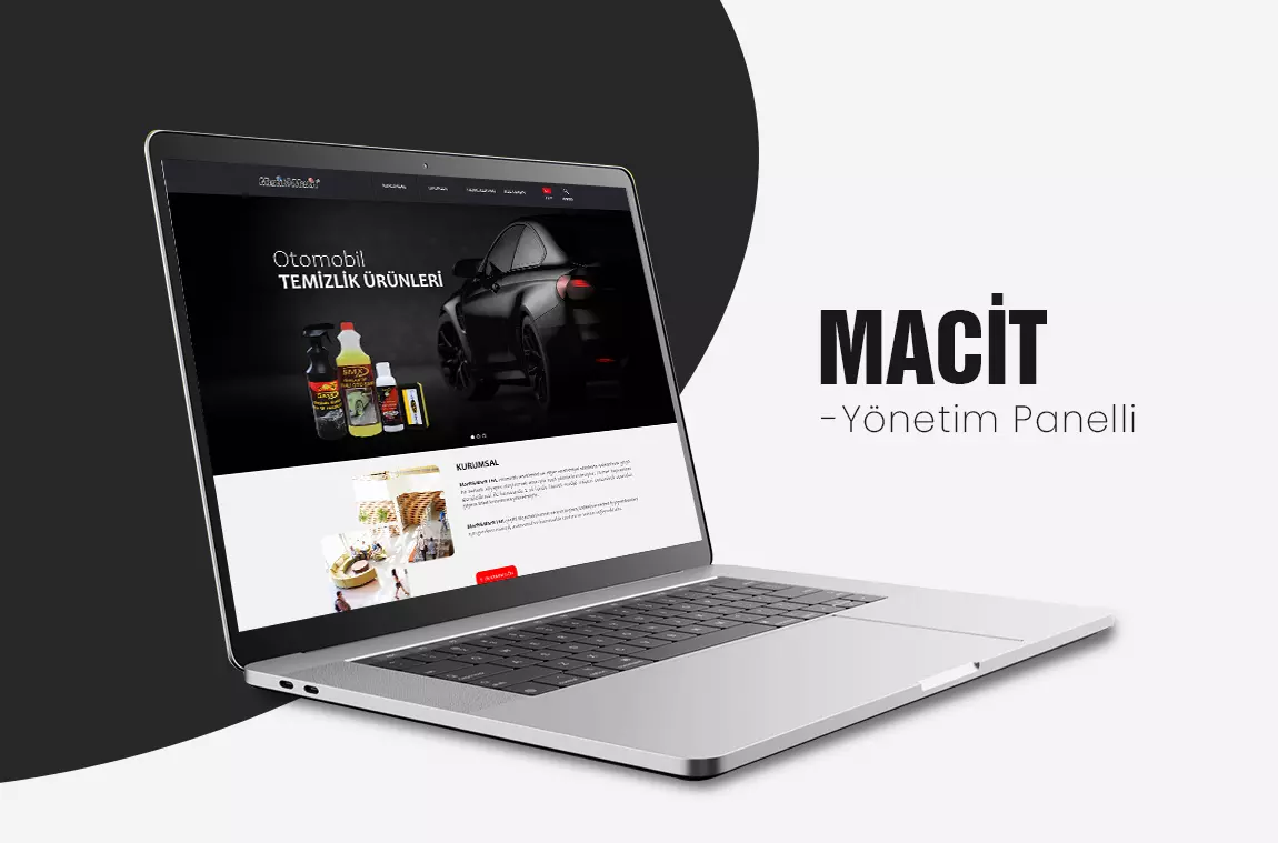 Macit & Macit Yönetim Panelli Web Site Çalışması